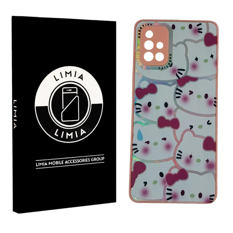 کاور لیمیا مدل فانتزی لنزدار طرح عروسکی PVD مناسب برای گوشی موبایل سامسونگ Galaxy A71