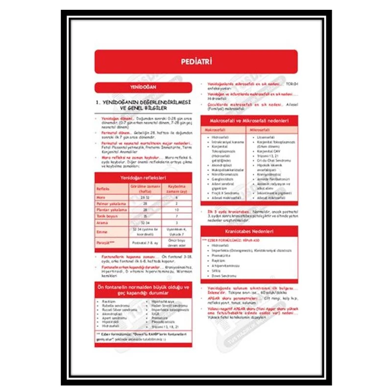 کتاب Tusdata Pediatri Hızlı Tekrar اثر Tusdata انتشارات مؤلفین طلایی