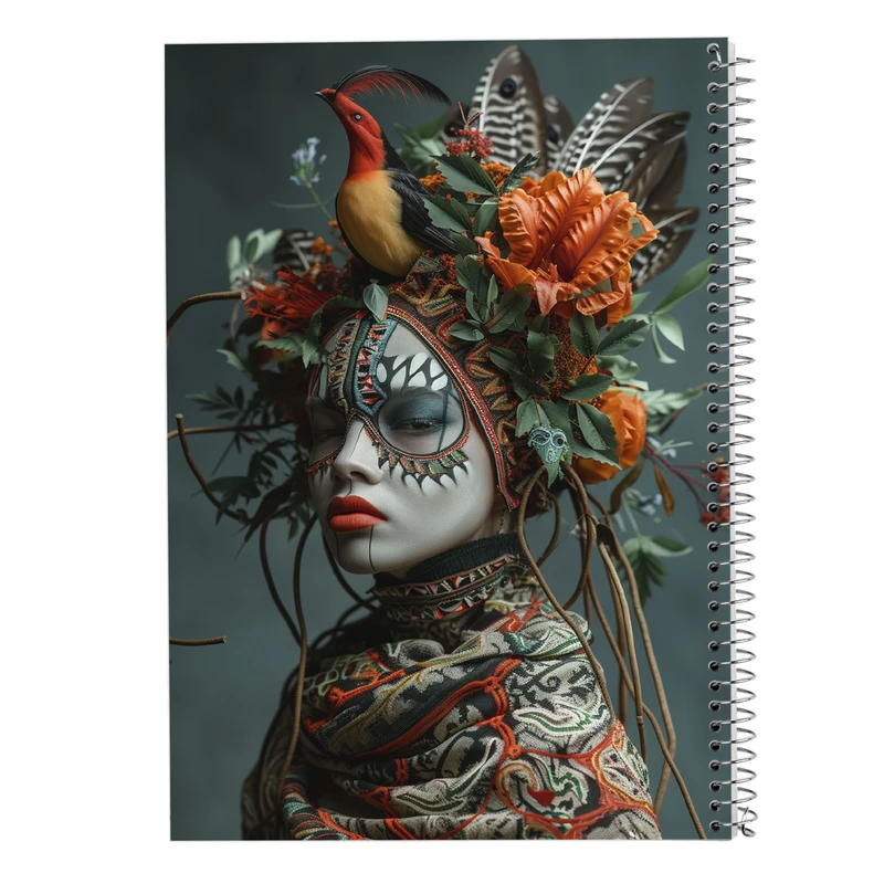 دفتر شطرنجی 50 برگ مدوپد مدل دختر کد DF14372