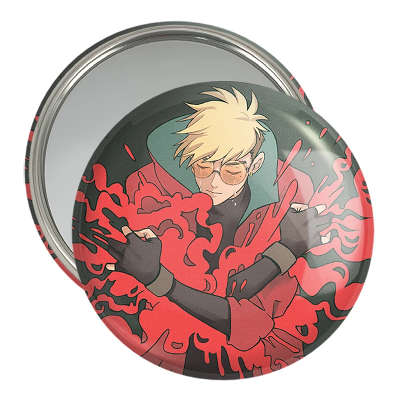 آینه جیبی خندالو مدل وش انیمه تریگان (Trigun) کد 36217