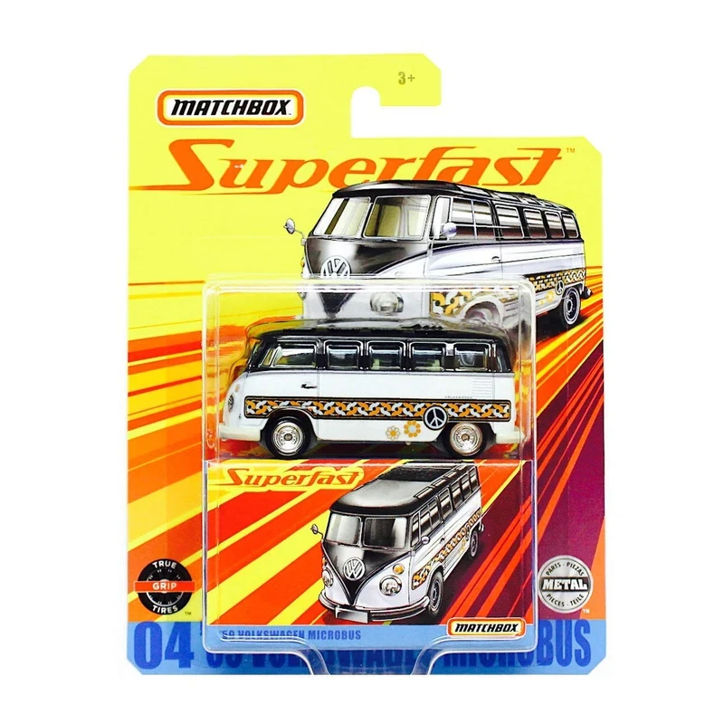 ماشین بازی مچ باکس مدل Superfast Volkswagen Microbus کد GBJ48 / GKP41