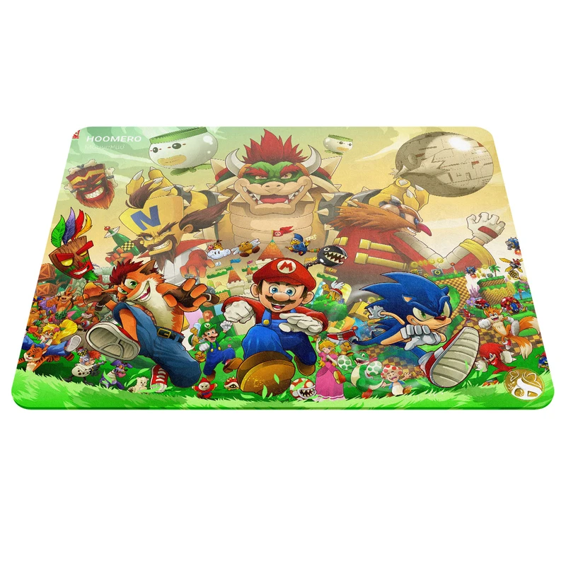 ماوس پد هومرو مدل A3947 طرح کراش باندیکوت