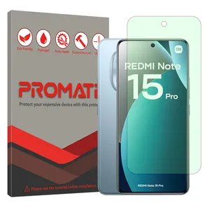 Promate Eye Care model anti green screen protector suitable for Xiaomi Redmi Note 15 Pro 4G Mobile phone