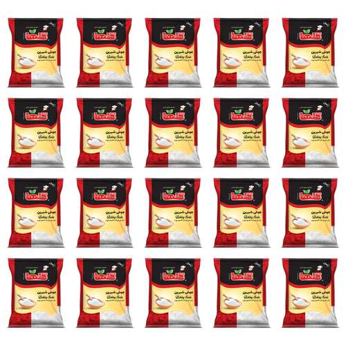 جوش شیرین گلها - 60 گرم بسته 20 عددی