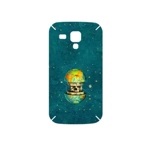 MAHOOT Collage of Earth Face Cover Sticker for Samsung Galaxy S Duos GT S7562