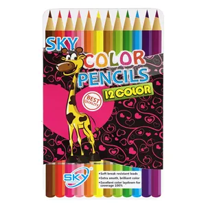 مداد رنگی 12 رنگ اسکای مدل 12-101 Giraffe