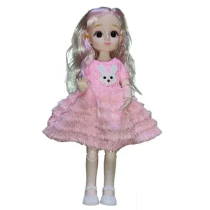 عروسک مدل چشم تیله ای ارتفاع 30سانتی متر