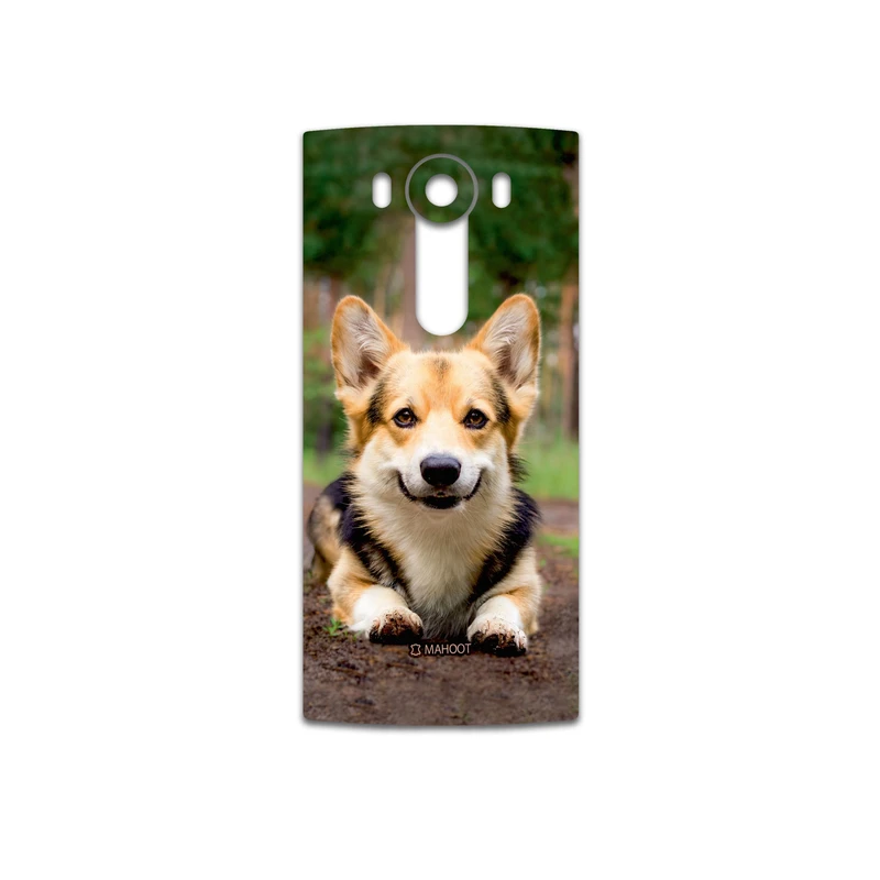 برچسب پوششی ماهوت مدل Dog-2 مناسب برای گوشی موبایل ال جی V10