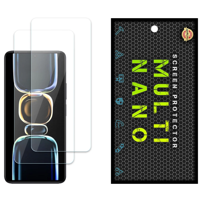 محافظ صفحه نمایش مولتی نانو مدل X-S2N مناسب برای گوشی موبایل شیائومی Redmi K60E بسته دو عددی