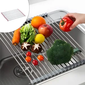نمگیر کنار سینک مدل فلزی تاشو