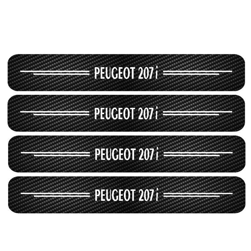 برچسب بدنه خودرو مهدیار  کد SP170 مناسب برای پژو 207i  بسته 4 عددی