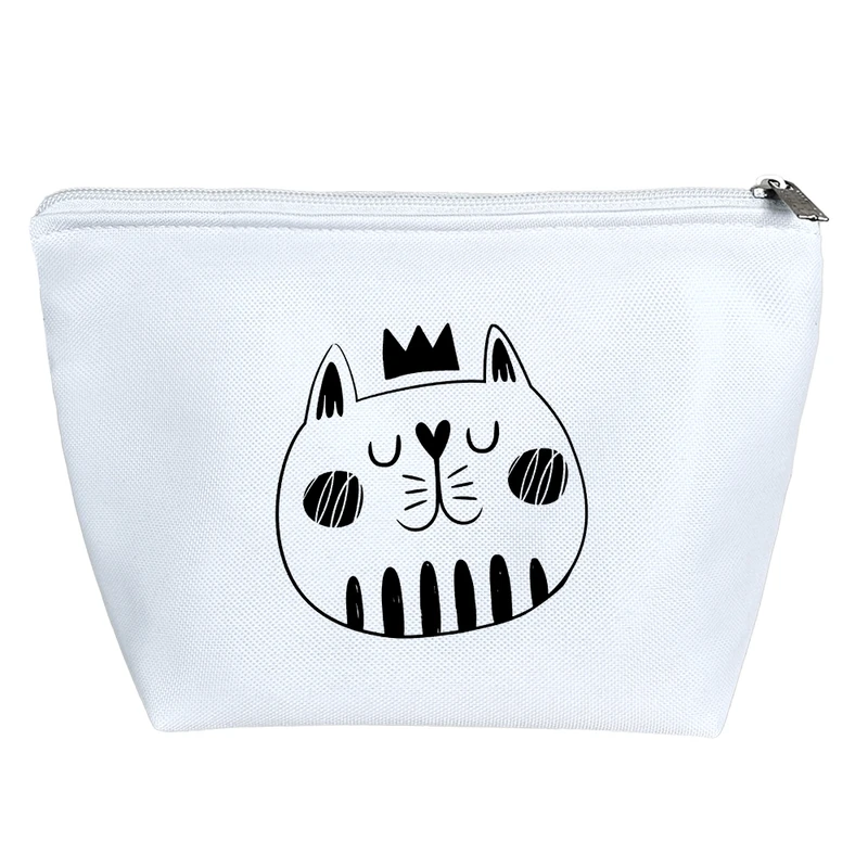 کیف لوازم آرایش دخترانه خندالو مدل گربه Cat کد 4839