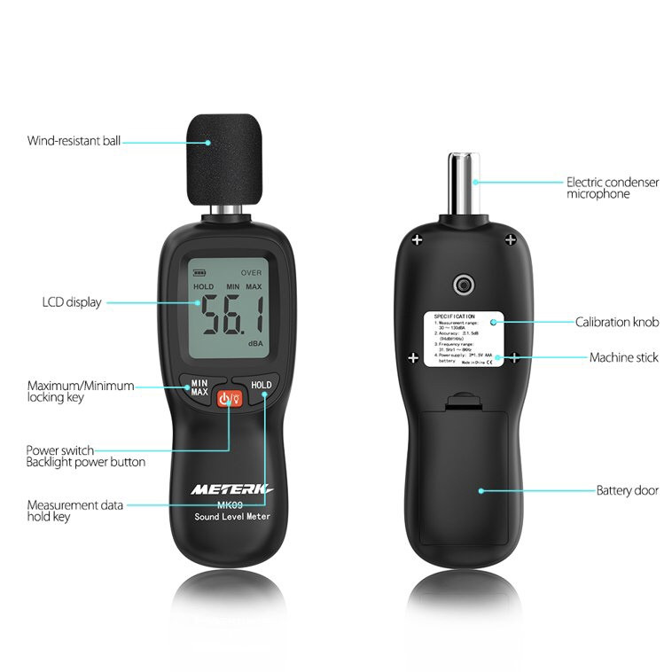 صوت سنج مترک مدل mk09 صوت سنج مترک مدل mk09