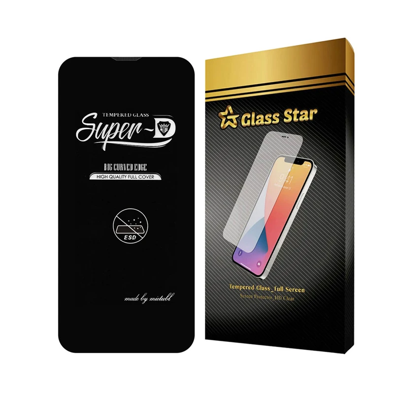 محافظ صفحه نمایش گلس استار مدل SUPER2G مناسب برای گوشی موبایل اپل iPhone 13 / 13 Pro / 14