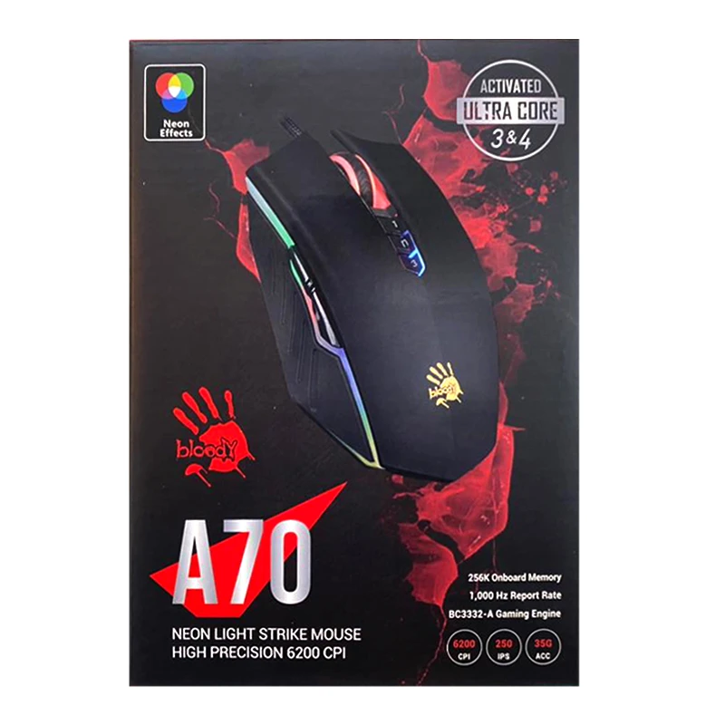 عکس شماره 26 : ماوس مخصوص بازی بلادی مدل a7o_matte _activated