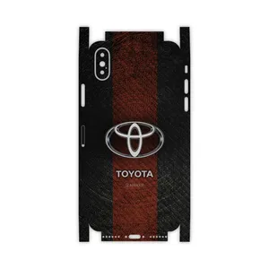 MAHOOT  TOYOTA-FullSkin Cover Sticker for Apple iPhone X