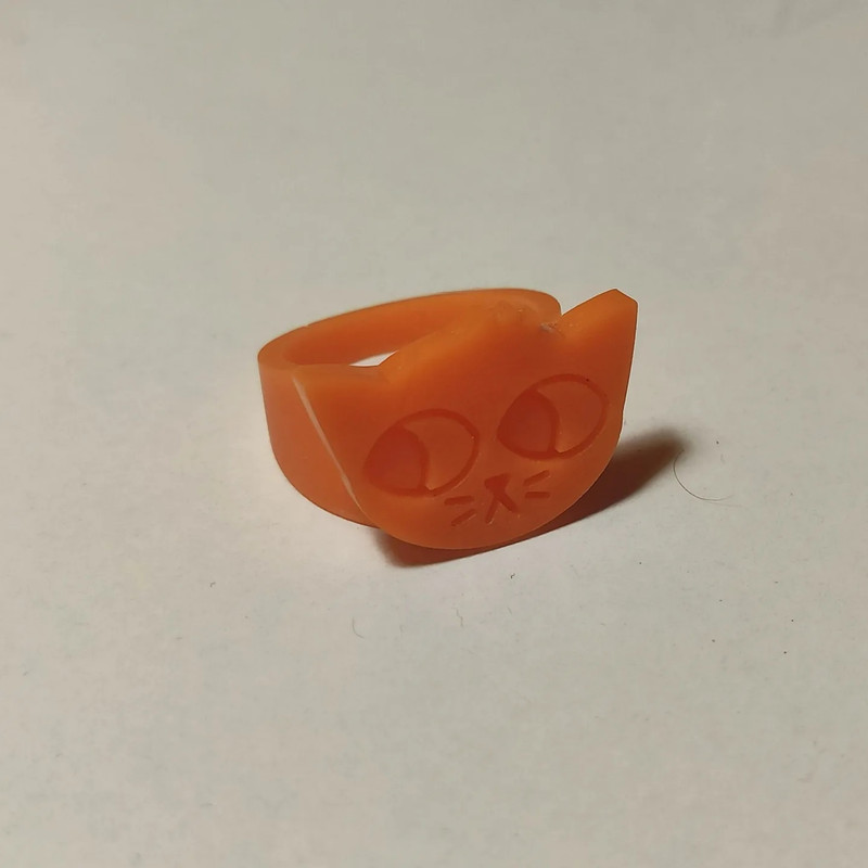 انگشتر دخترانه مدل گربه ملوس بسته 2 عددی انگشتر دخترانه مدل گربه ملوس بسته 2 عددی