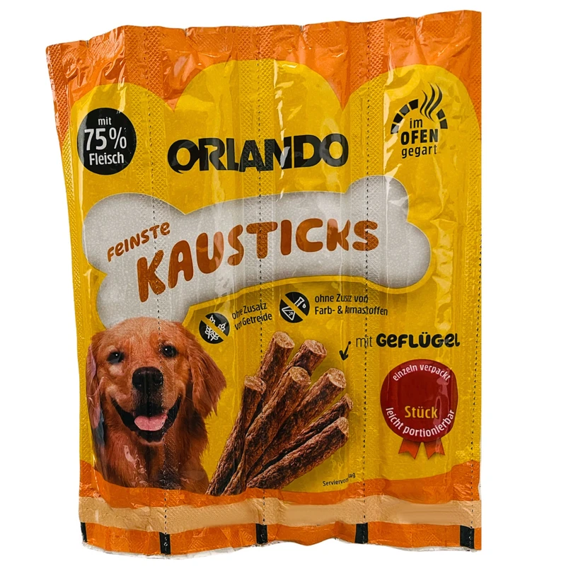 تشویقی سگ اورلاندو مدل kausticks وزن 44 گرم