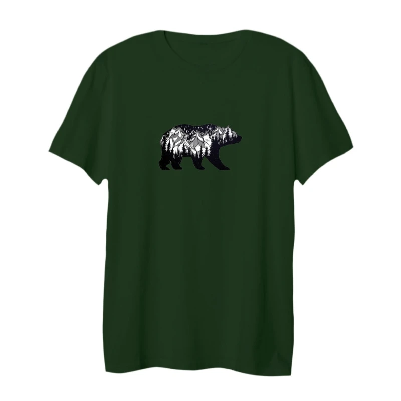 تی شرت لانگ آستین کوتاه زنانه مدل خرس کد 1