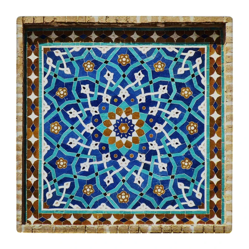 زیر لیوانی  طرح نقوش هندسی کد    4792374_3451