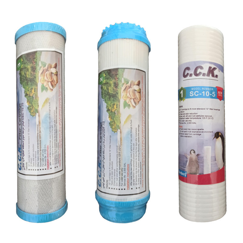 دستگاه تصفیه کننده آب سی سی کا مدل Korea-edition3900UV به همراه فیلتر تصفیه آب کد 3s مجموعه سه عددی