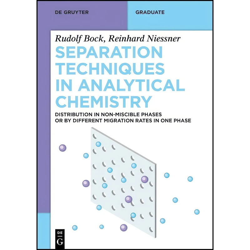 کتاب Separation Techniques in Analytical Chemistry اثر جمعي از نويسندگان انتشارات De Gruyter