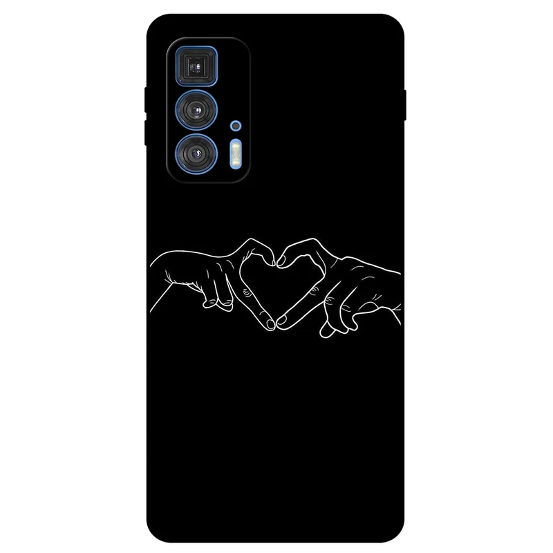 کاور مگافون طرح عشق مدل 1857 مناسب برای گوشی موبایل موتورولا Moto Edge 20 Pro