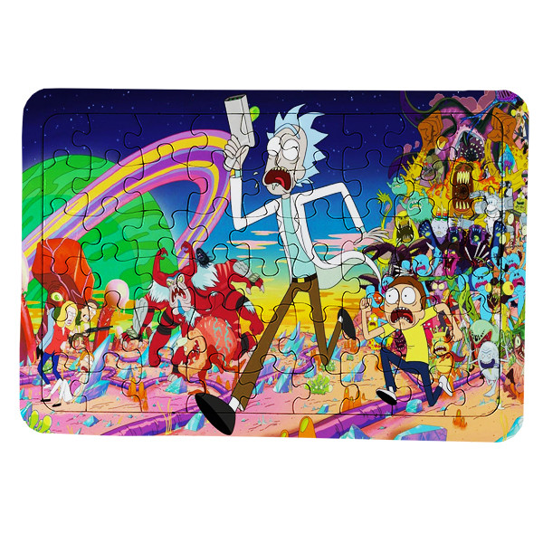 پازل 54 تکه طرح ریک اند مورتی کد Lm9