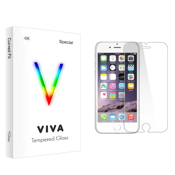 محافظ صفحه نمایش ویوا مدل 4K مناسب برای گوشی موبایل اپل iphone 5/SE/5S