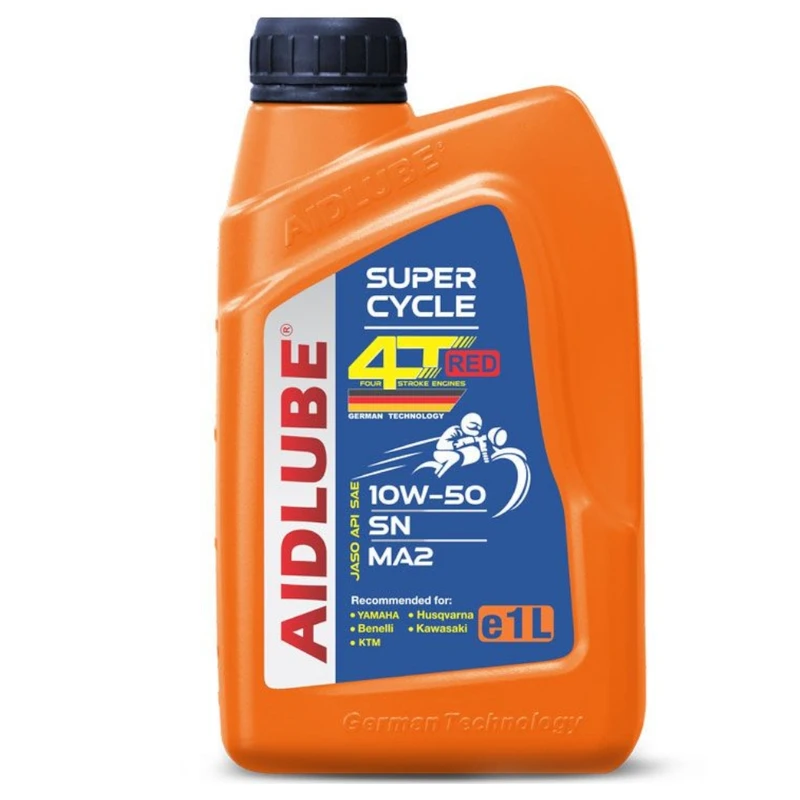روغن موتور سیکلت تمام سنتتیک آیدلوب مدل SN 10W-50 حجم 1 لیتر