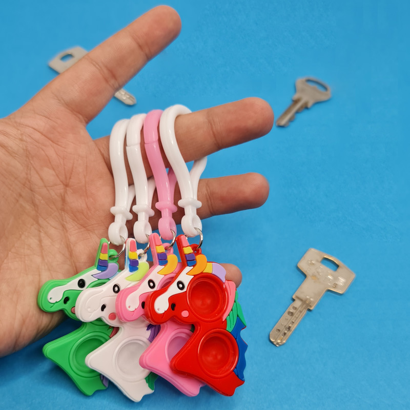 جاکلیدی دخترانه سیلیکونی مدل پاپتیت طرح یونیکورن کد 2 جاکلیدی دخترانه سیلیکونی مدل پاپتیت طرح یونیکورن کد 2