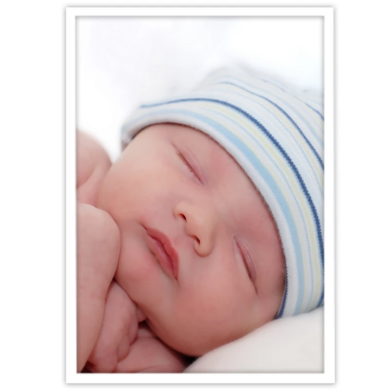 تابلو بکلیت طرح پرتره عکس نوزاد مدل W-14961