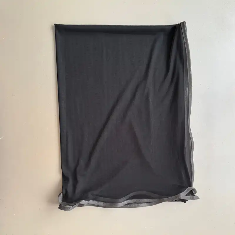 شال زنانه مدل توری ساده دور نوار دوزی شده تابستانی کد 21