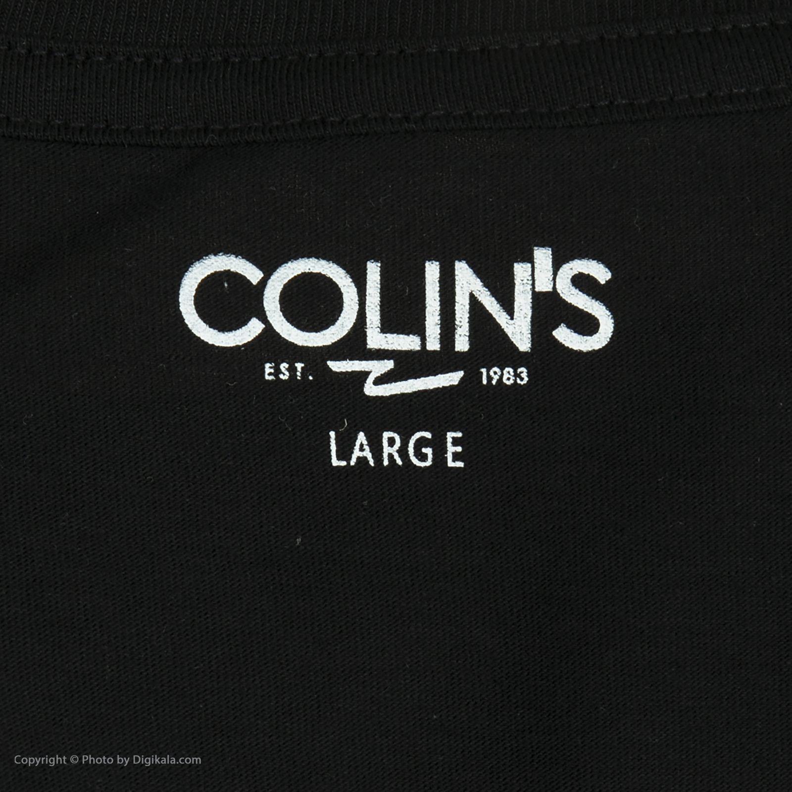 تیشرت مردانه کالینز مدل CL1033943-BLACK -  - 6