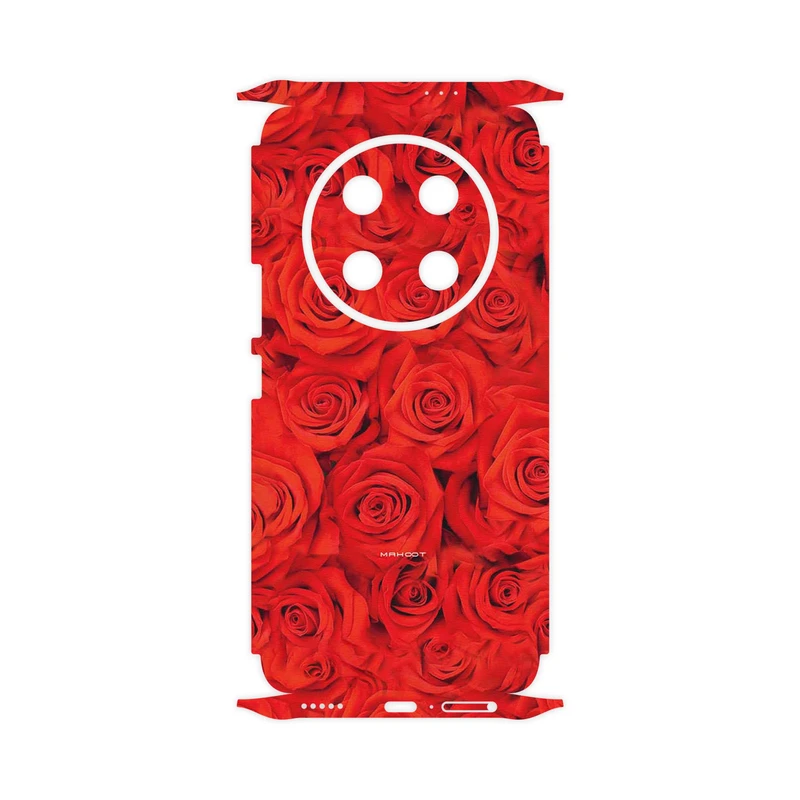 برچسب پوششی ماهوت مدل Red_Flower-FullSkin مناسب برای گوشی موبایل آنر X9c