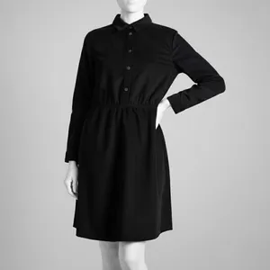 پیراهن یقه برگردان زنانه اسمارا مدل 80