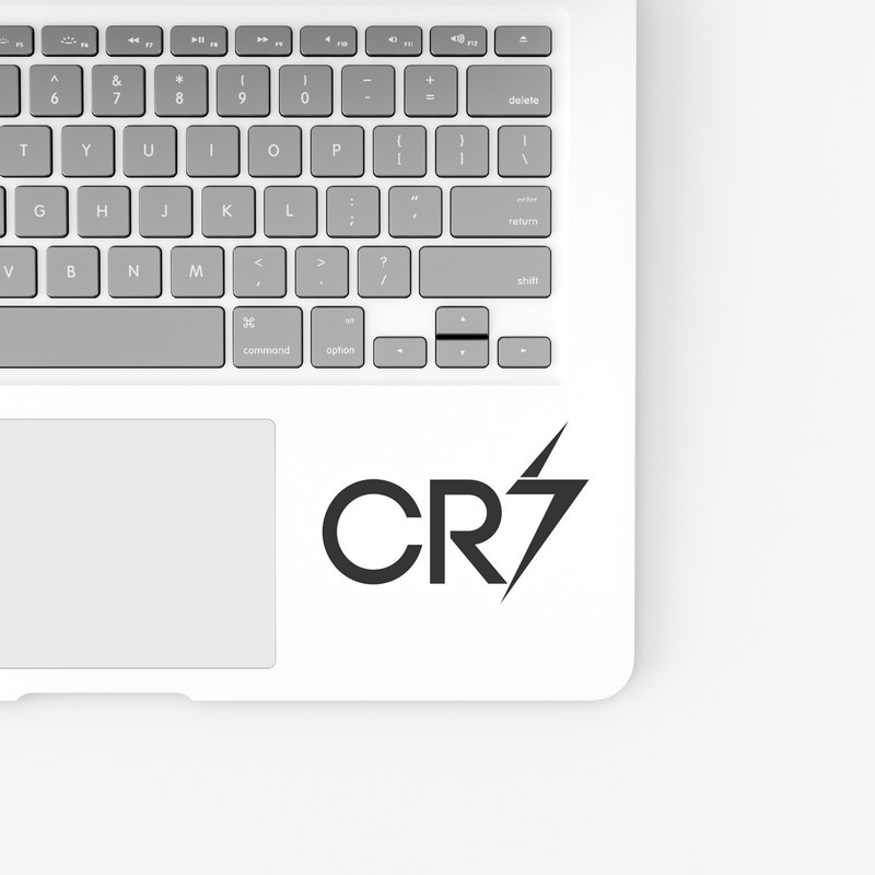 استیکر لپ تاپ و موبایل بووم طرح کریستین رونالدو مدل CR7 کد JD13