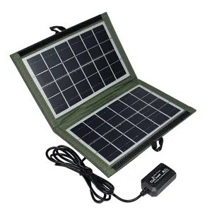شارژر خورشیدی تاشو مدل CL-670 کد G12 ظرفیت 7 وات