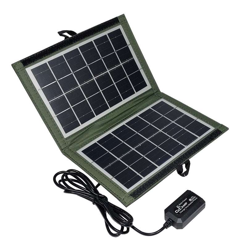 شارژر خورشیدی تاشو مدل CL-670 کد G12 ظرفیت 7 وات