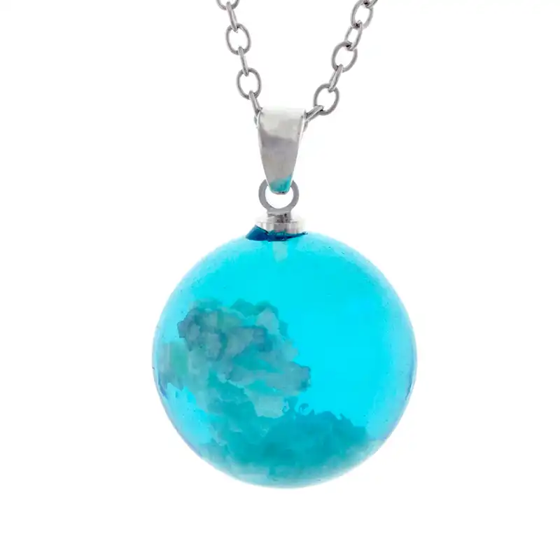 گردنبند زنانه برانت مدل شبتاب ابر کومولوس آسمان