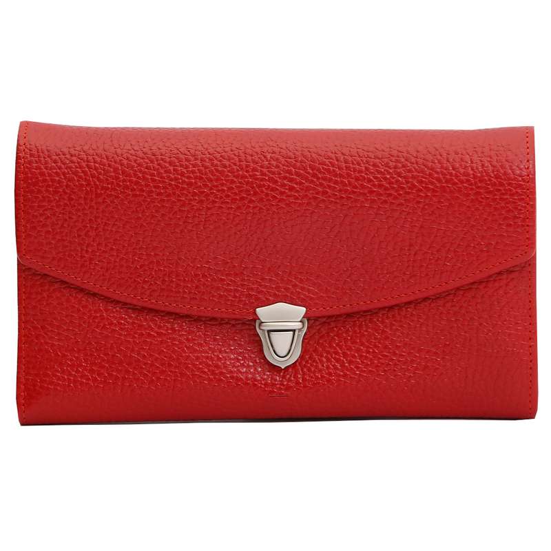 کیف پول زنانه مدل پوست ماری سگک دار