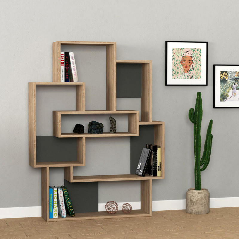کتابخانه اسمردیس مدل K145 - MDF+ کتابخانه اسمردیس مدل K145 - MDF+