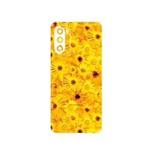 MAHOOT Yellow_Flower Cover Sticker for Motorola Moto G52