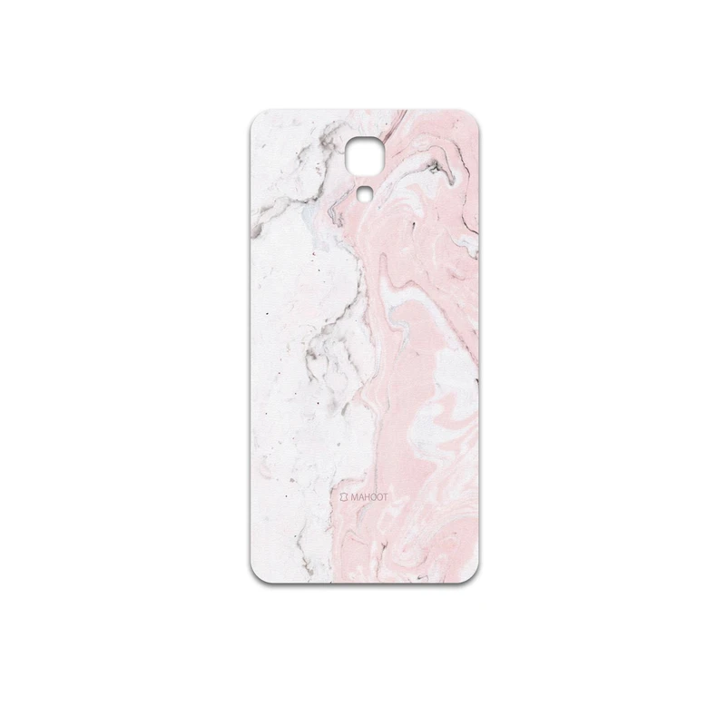 برچسب پوششی ماهوت مدل Blanco-Pink-Marble مناسب برای گوشی موبایل ال جی X screen