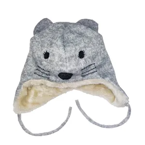 کلاه بچگانه مدل گوش دار کد h010