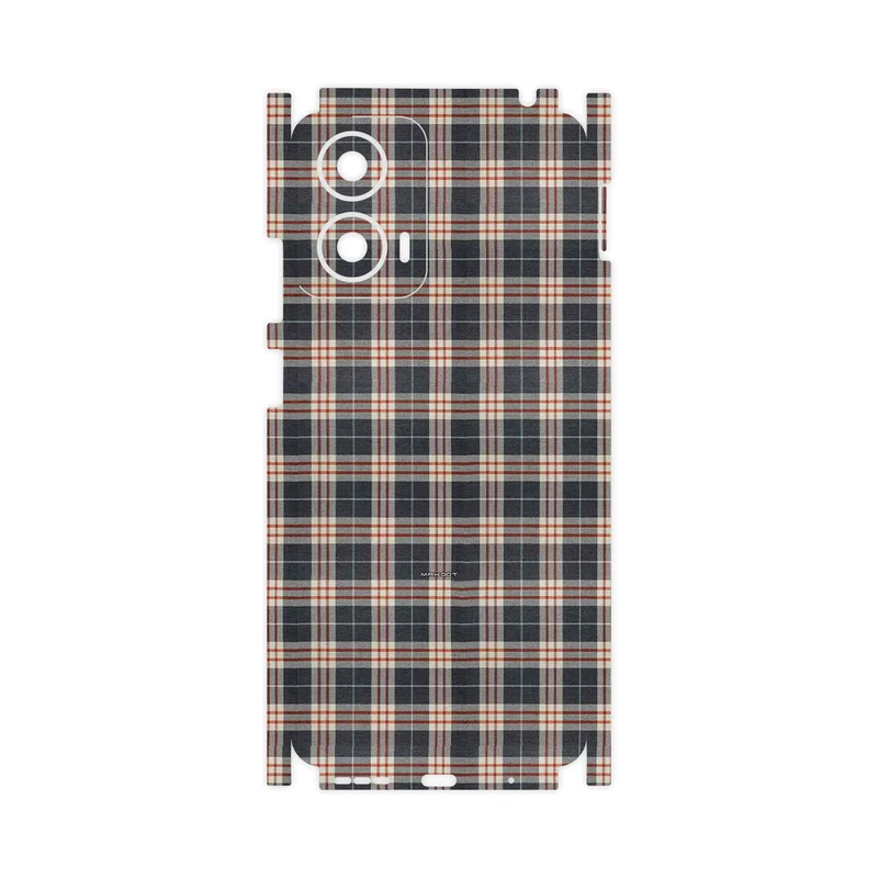 برچسب پوششی ماهوت مدل Fabric Texture 5-FullSkin مناسب برای گوشی موبایل موتورولا Moto G24
