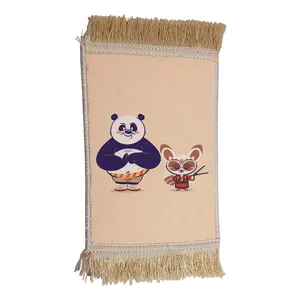 فرش ماشینی دیوارکوب مدل پاندا کونگ فو کار کد 99