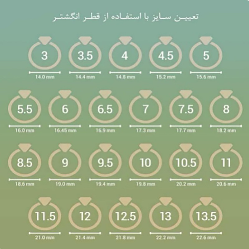 انگشتر طلا 18 عیار زنانه دوست خوب مدل DK260-1  - 3