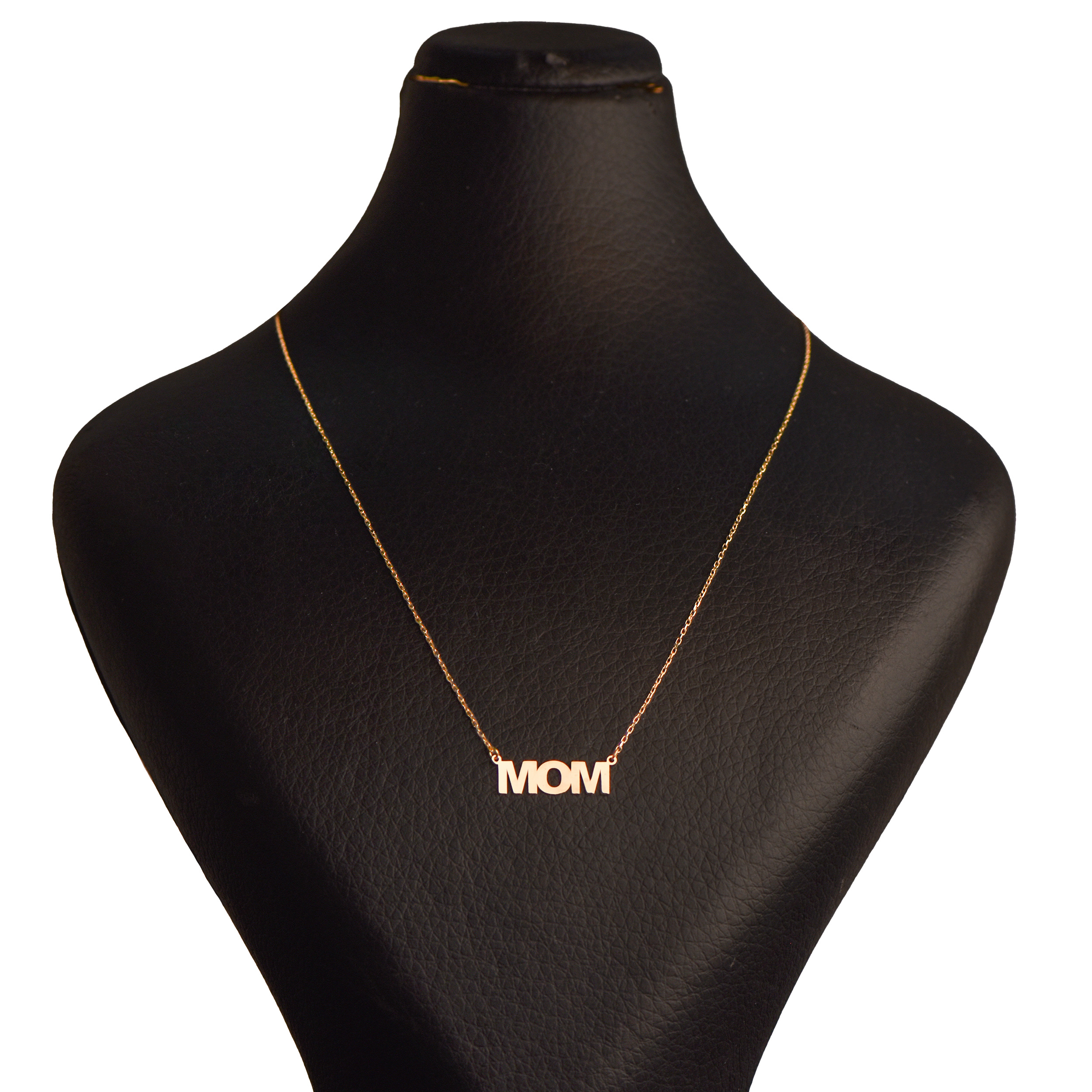 گردنبند طلا 18 عیار زنانه فرشته مدل مامان کد WNLZ-000672