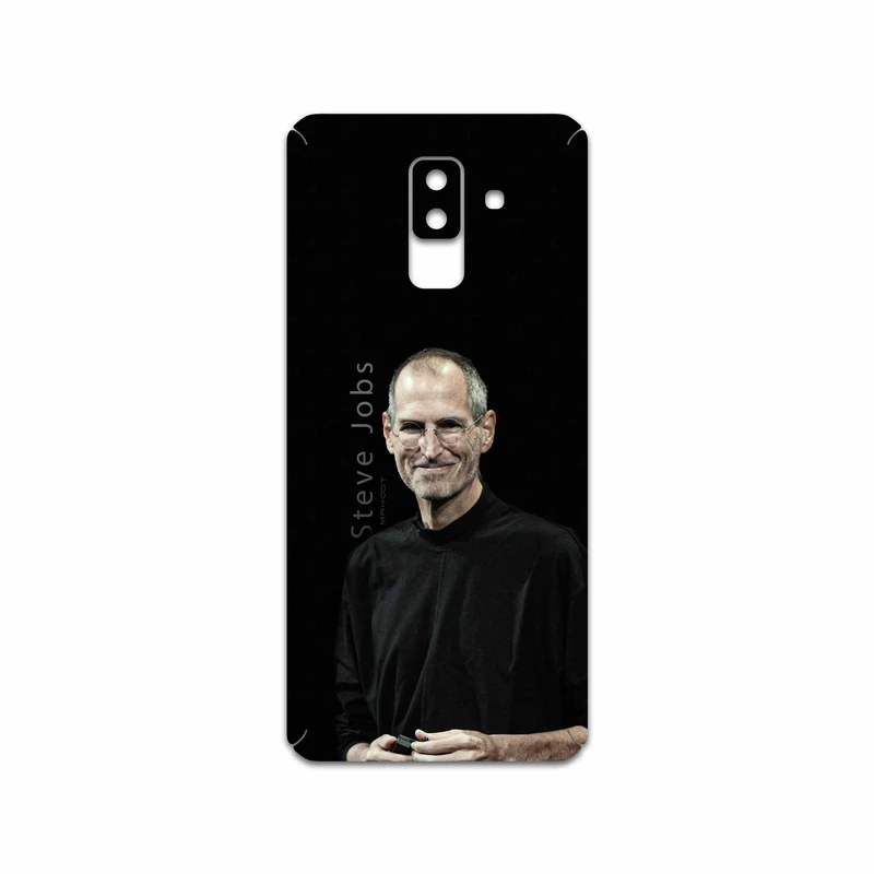 برچسب پوششی ماهوت مدل Steve Jobs مناسب برای گوشی موبایل سامسونگ Galaxy A6 Plus 2018